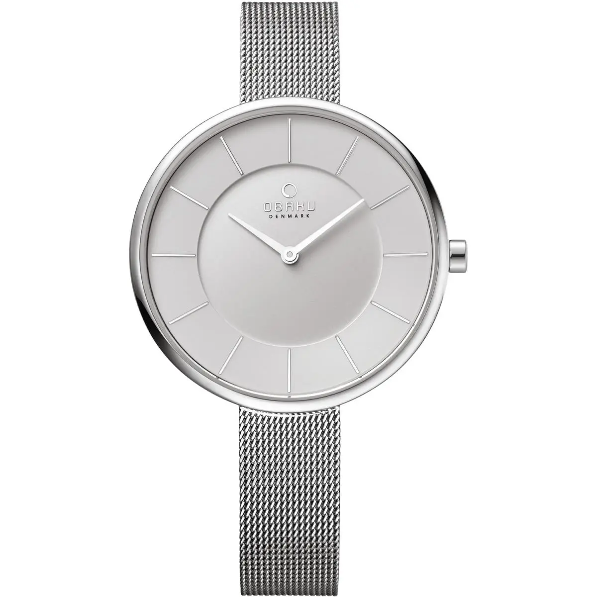 Women`s Sand White Dial Watch - V185LXCIMC by Obaku
