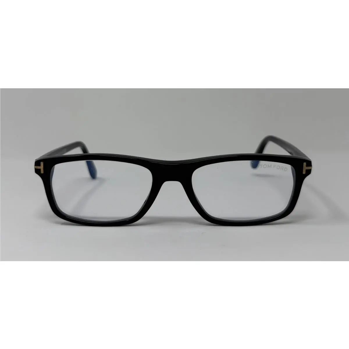 Tom Ford TF6119-B 001 Blue-block Black Eyeglasses. Size 53-18-145