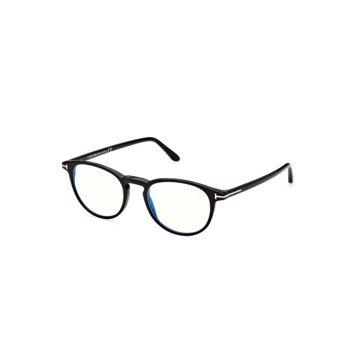 Tom Ford Eyeglasses w TF Hard Case - FT5803B 001 - Shiny Black 51-19-145