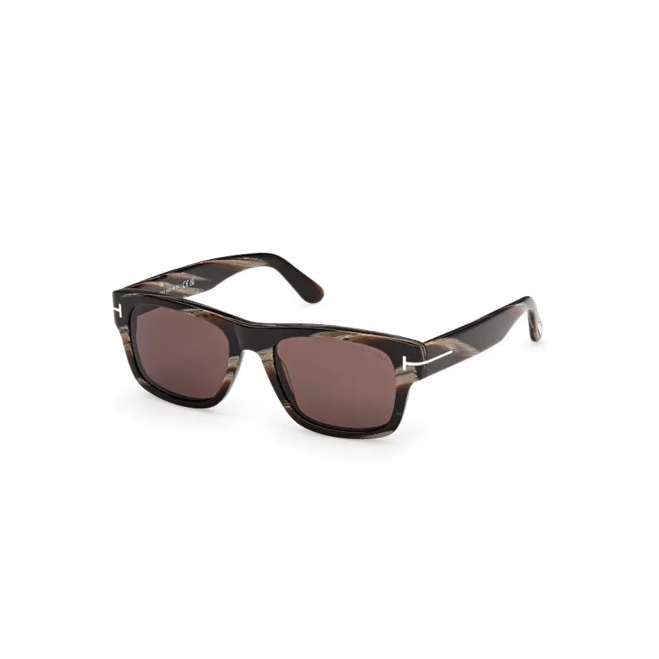 Tom Ford FT1303 SMITH-02 64E Coloured Horn/brown 55mm Men`s Sunglasses