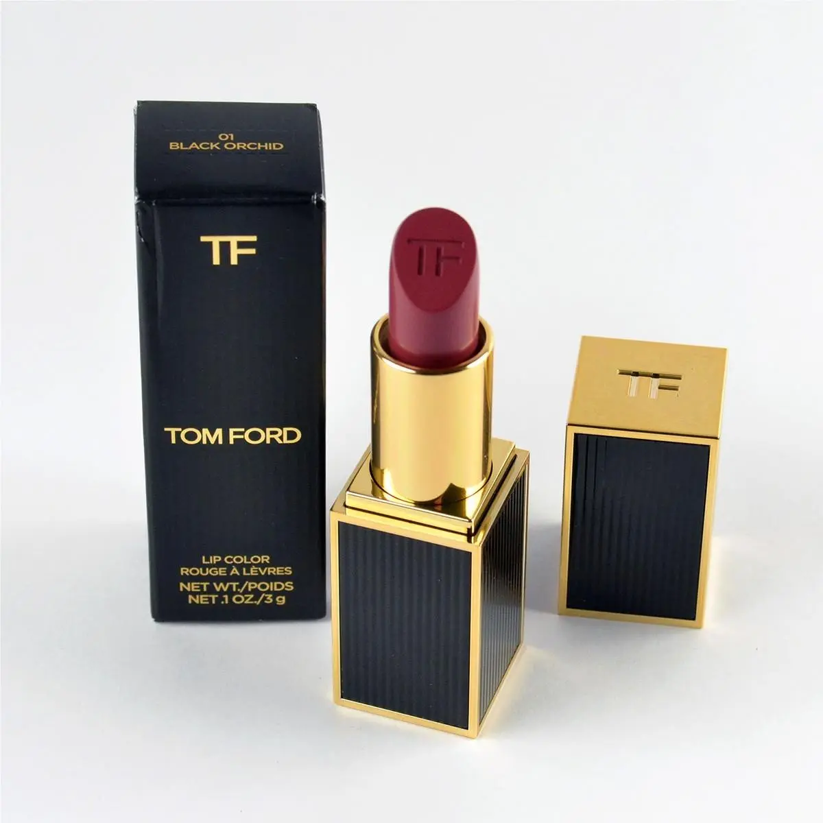 Tom Ford Lip Color Lipstick 01 Black Orchid - Size 0.1 Oz. / 3 g