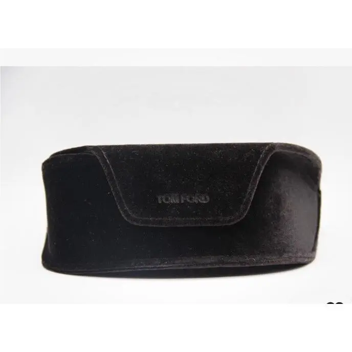 Black Velvet Large Eyeglasses Sunglasses Case by Tom Ford
