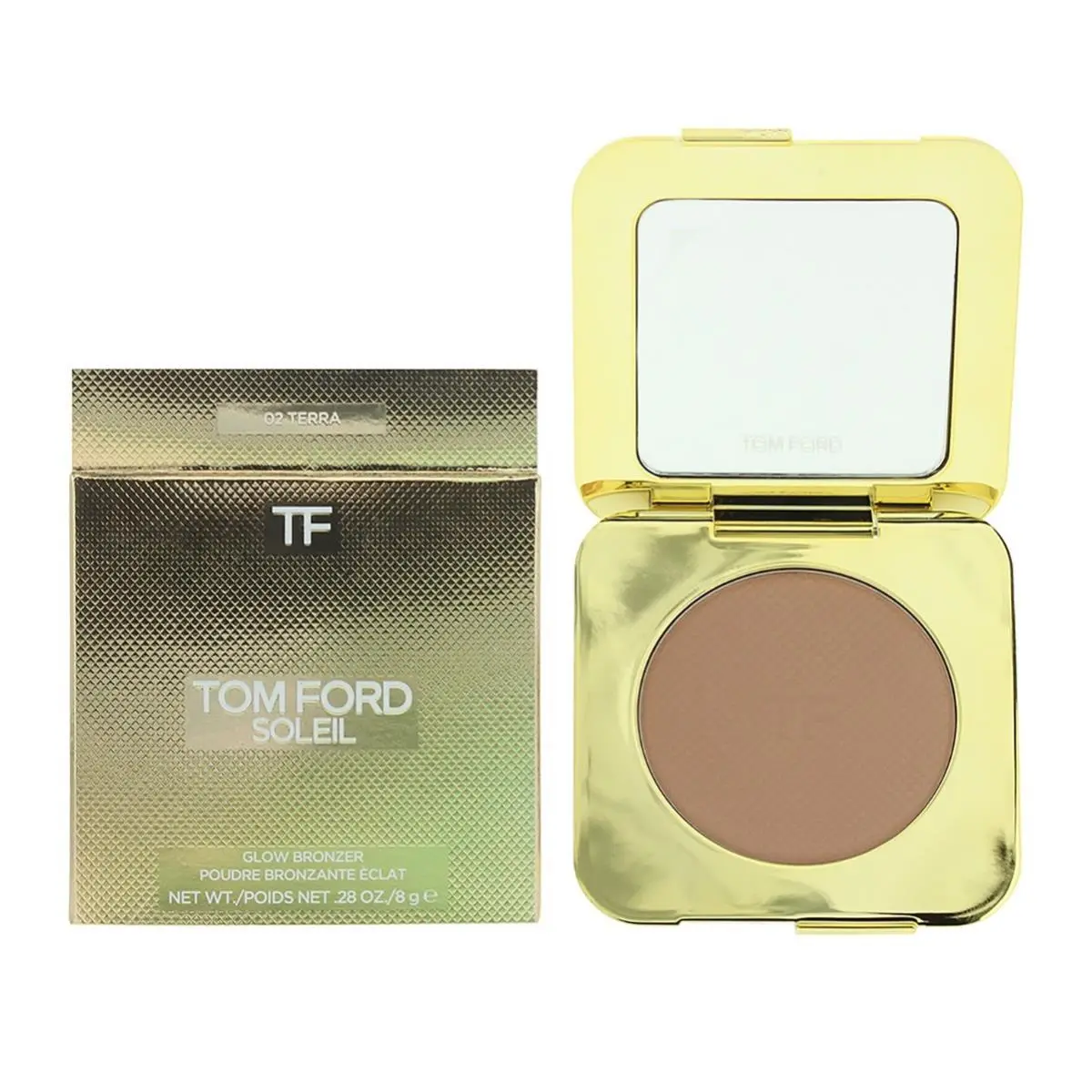 Tom Ford Soleil Glow Bronzer 02 Terra - Full Size 0.28Oz. / 8 g