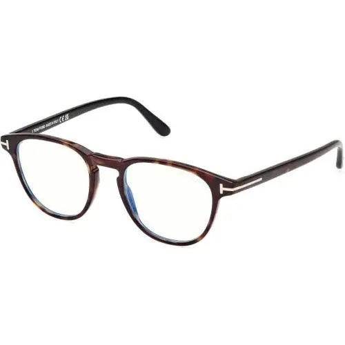 Tom Ford Eyeglasses TF Hard Case - FT5899B 052 - Dark Havana 48-19-145