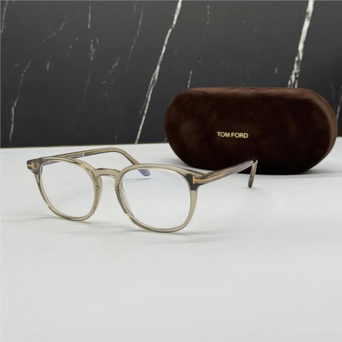 Tom Ford Eyeglasses Clear Frame TF5819 057