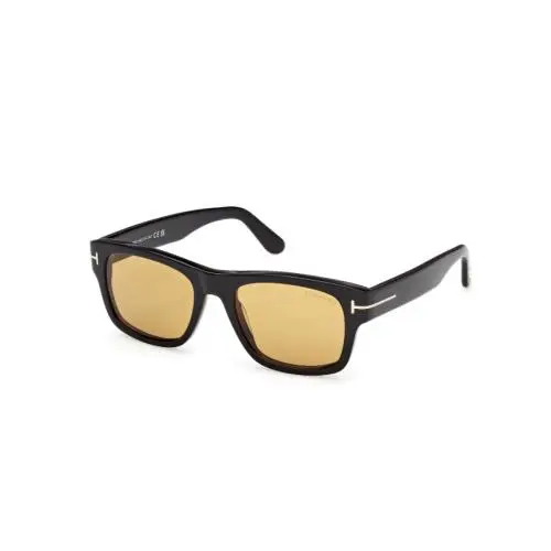 Tom Ford FT1303 SMITH-02 01E Shiny Black/brown 55mm Men`s Sunglasses