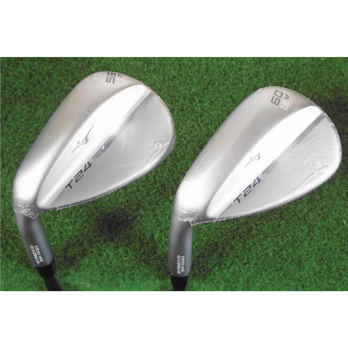 LH Mizuno T24 56/12 S 60/12 V White Satin Wedge Set DG Tour Issue S400