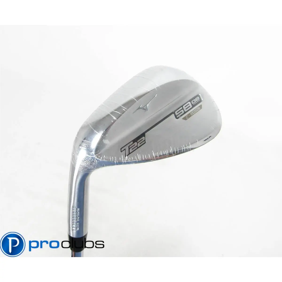 Left Handed Mizuno T22 Chrome C-grind 08 58 Wedge Steel Stiff 510285