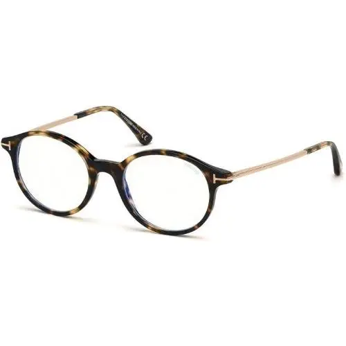 Tom Ford Eyeglasses w TF Case - FT5554-B/V 055 - Blonde Havana 48-19-145