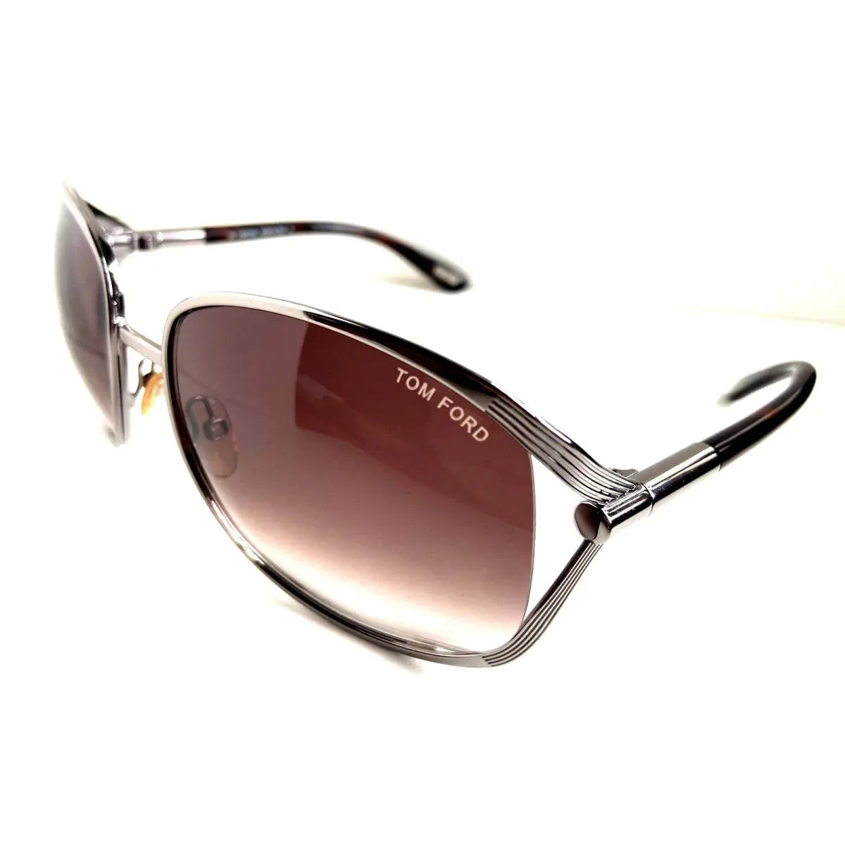 TF 40 G43 Margaux 62mm Silver Oversized Women`s Sunglasses by Tom Ford