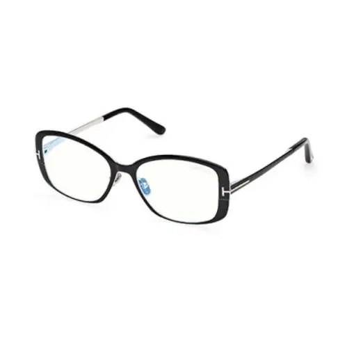 Tom Ford FT6138 B 005 Shiny Black Rectangular 54mm Women`s Eyeglasses