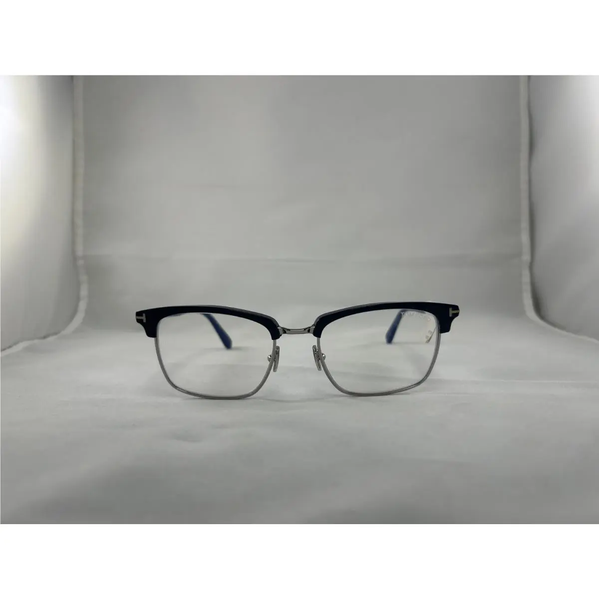 Tom Ford FT5801-B Eyeglasses 090 Square Blue 54 16-145 cc