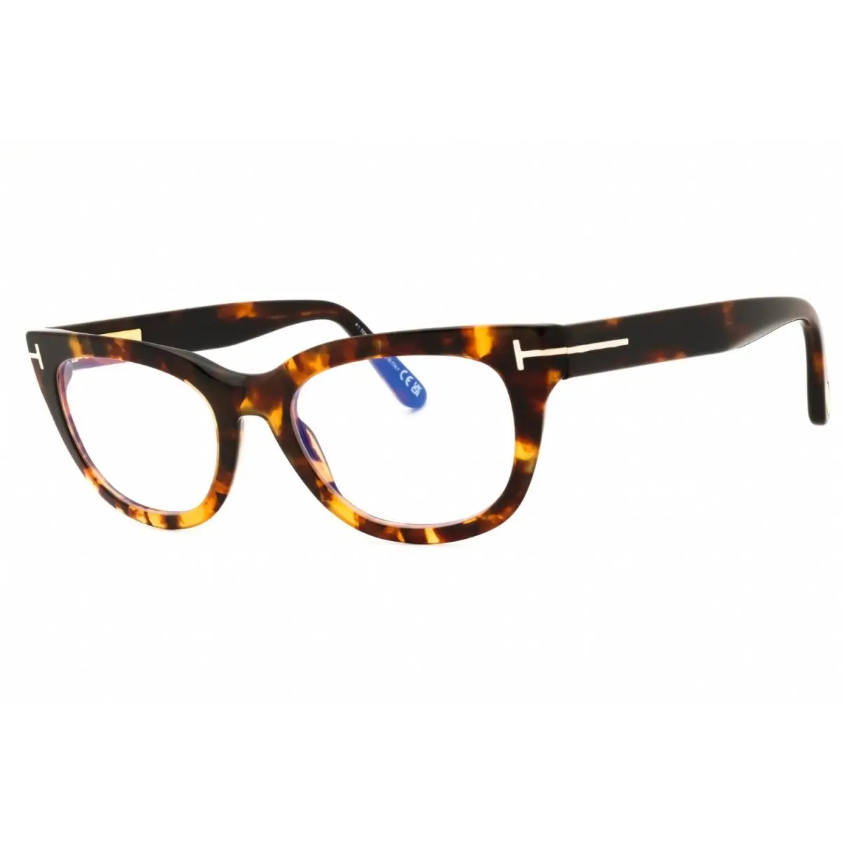 Tom Ford TF6066-055-53 Eyeglasses Frame Size 53mm 20mm 140mm Havana Women 88921