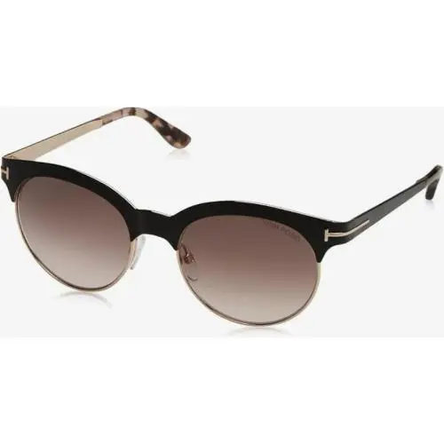 Sunglasses TF 438 Angeia Shy Blk gd / Brn Mir 53-18-135 TF438-01F by Tom Ford