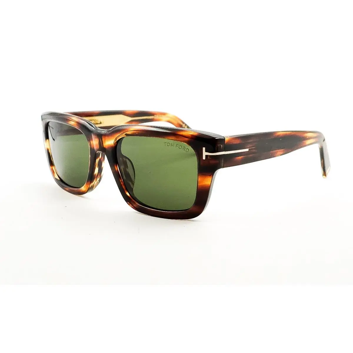 Tom Ford TF1327 Icon Sunglasses Coloured Havana-green Lenses 55N Size 56