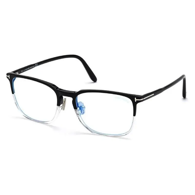 Tom Ford Eyeglasses w TF Case - FT5599B 005 - Black Crystal Fade 53-19-145