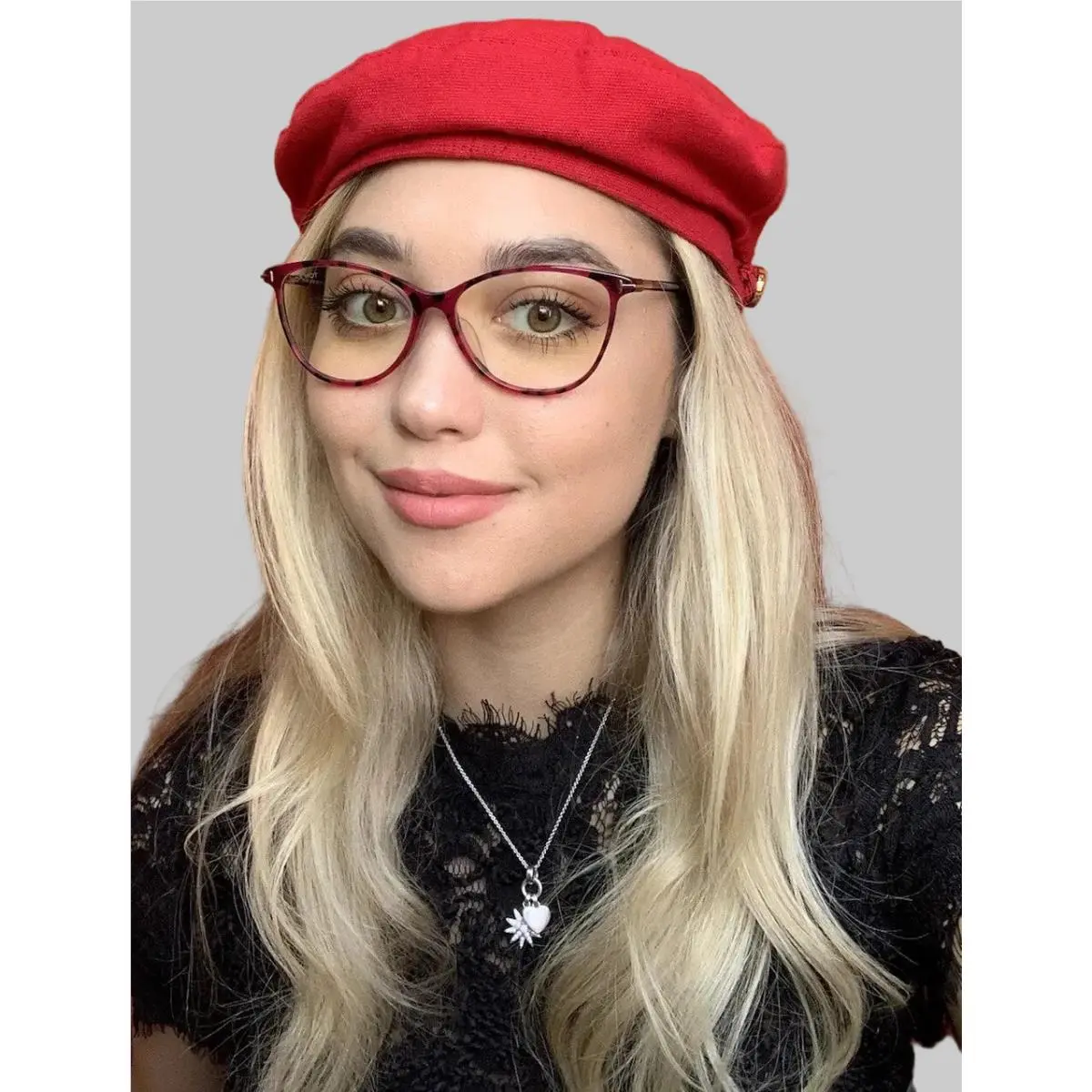 Tom Ford FT5616 54mm 54-14-140 Cat Eye Magenta Red Women`s Eyeglasses Frame