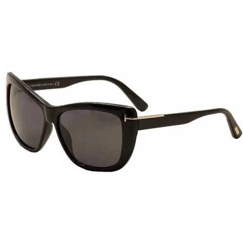 Tom Ford Sunglasses TF 434 Lindsay Shy Blk Polarized 58-13-140 TF434-01D