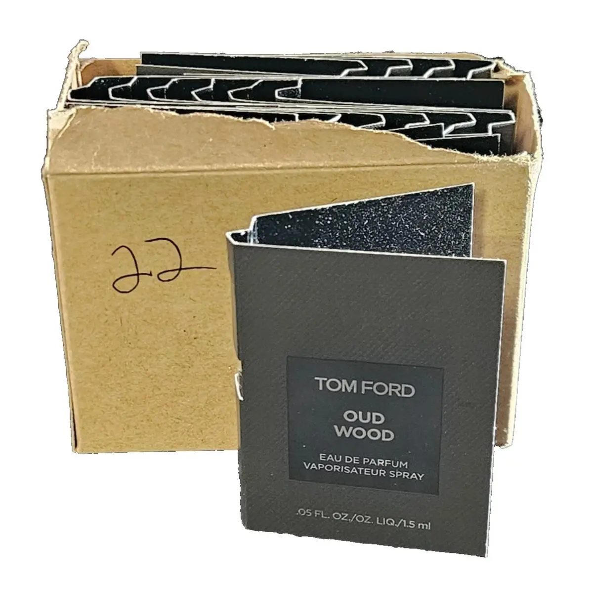 22 Tom Ford Oud Wood Eau de Parfum Sample Spray .05oz