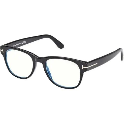 Tom Ford Eyeglasses w Soft Case - FT5898B 001 - Shiny Black 52-19-145