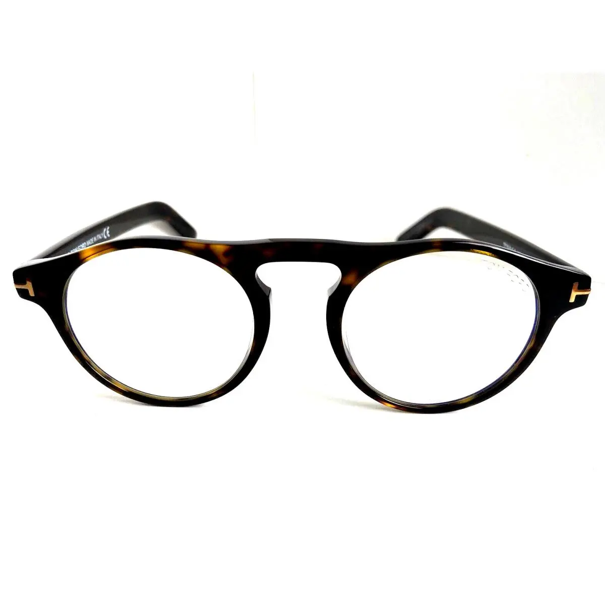 Tom Ford TF FT 5628-F-B/V 052 49mm Round Ombre Mens Womens Eyeglasses Frame