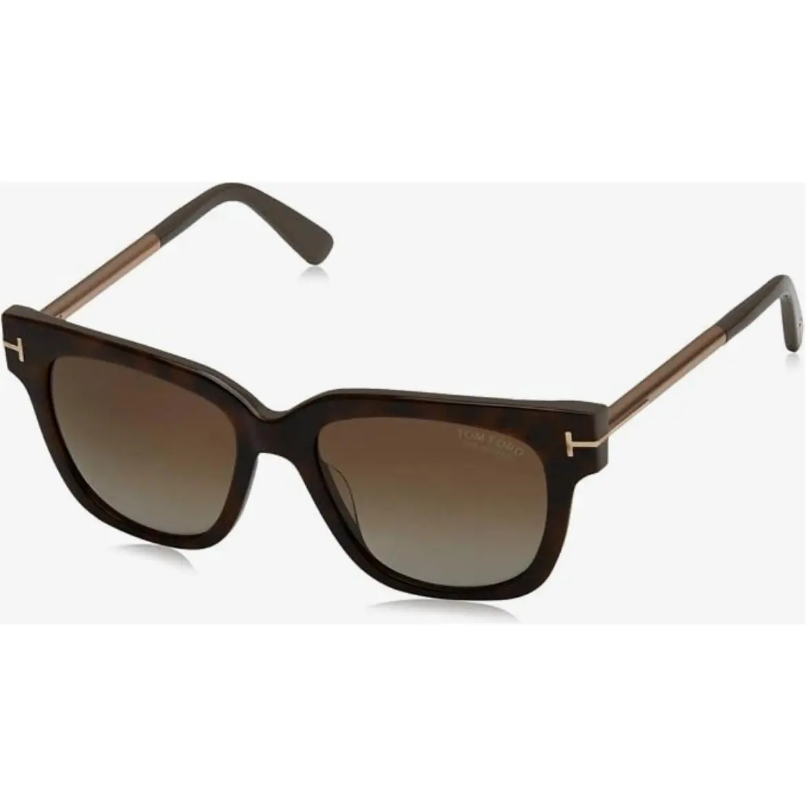 Tom Ford Sunglasses TF 436 Tracy Shy Havana Polarized Grd 53-18-140 TF436/S-56H