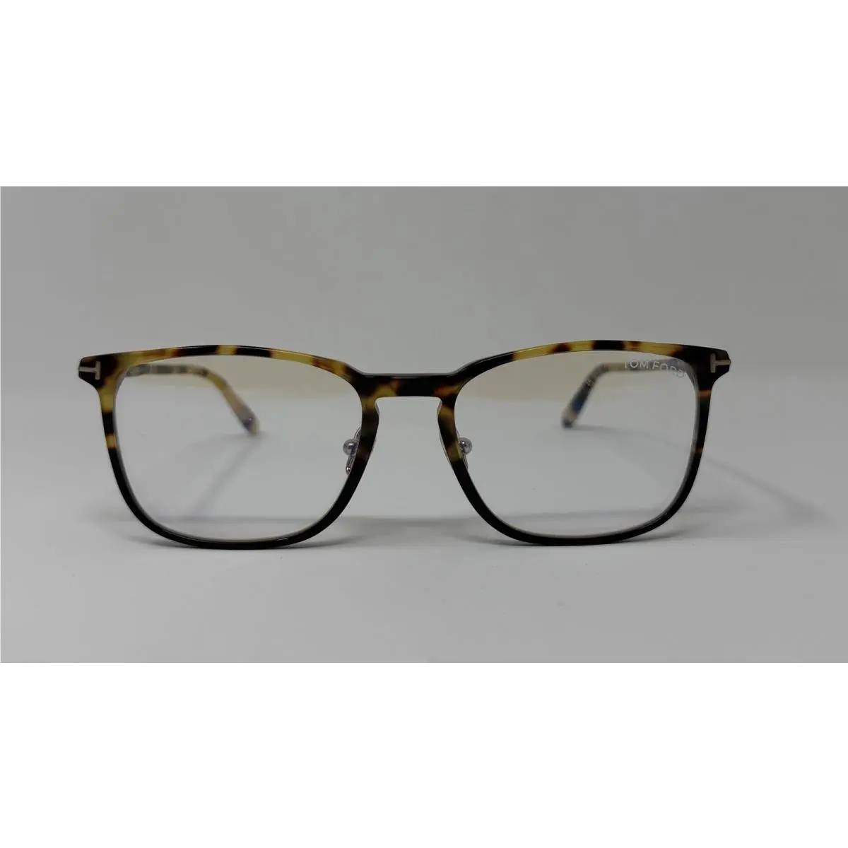 Tom Ford TF5699-B 056 Brown Tortoise Blue-block Eyeglasses. Size 55-19-145