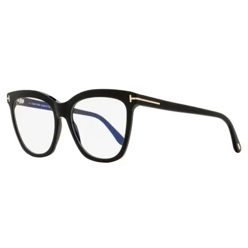Tom Ford Blue Block Butterfly Eyeglasses TF6042-B 001 Black 54mm FT6042
