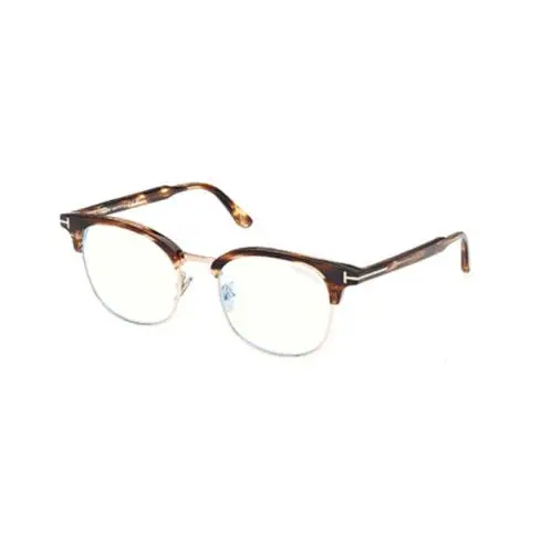 Tom Ford FT6151 D B 055 Coloured Havana Square 54mm Men`s Eyeglasses