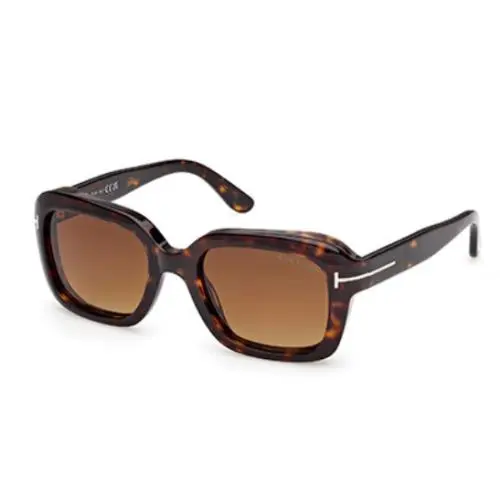 Tom Ford FT1283 Natalia 02 52F Dark Havana/gradient Brown Women`s Sunglasses