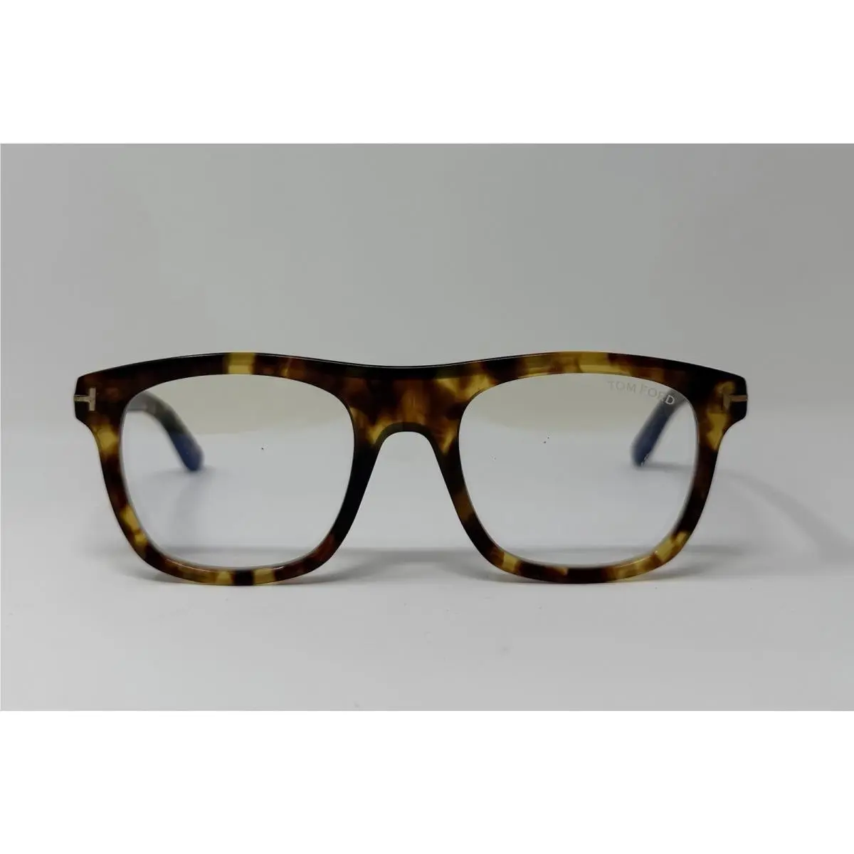 Tom Ford TF5939-B 053 Brown Tortoise Blue-block Eyeglasses. Size 52-21-145