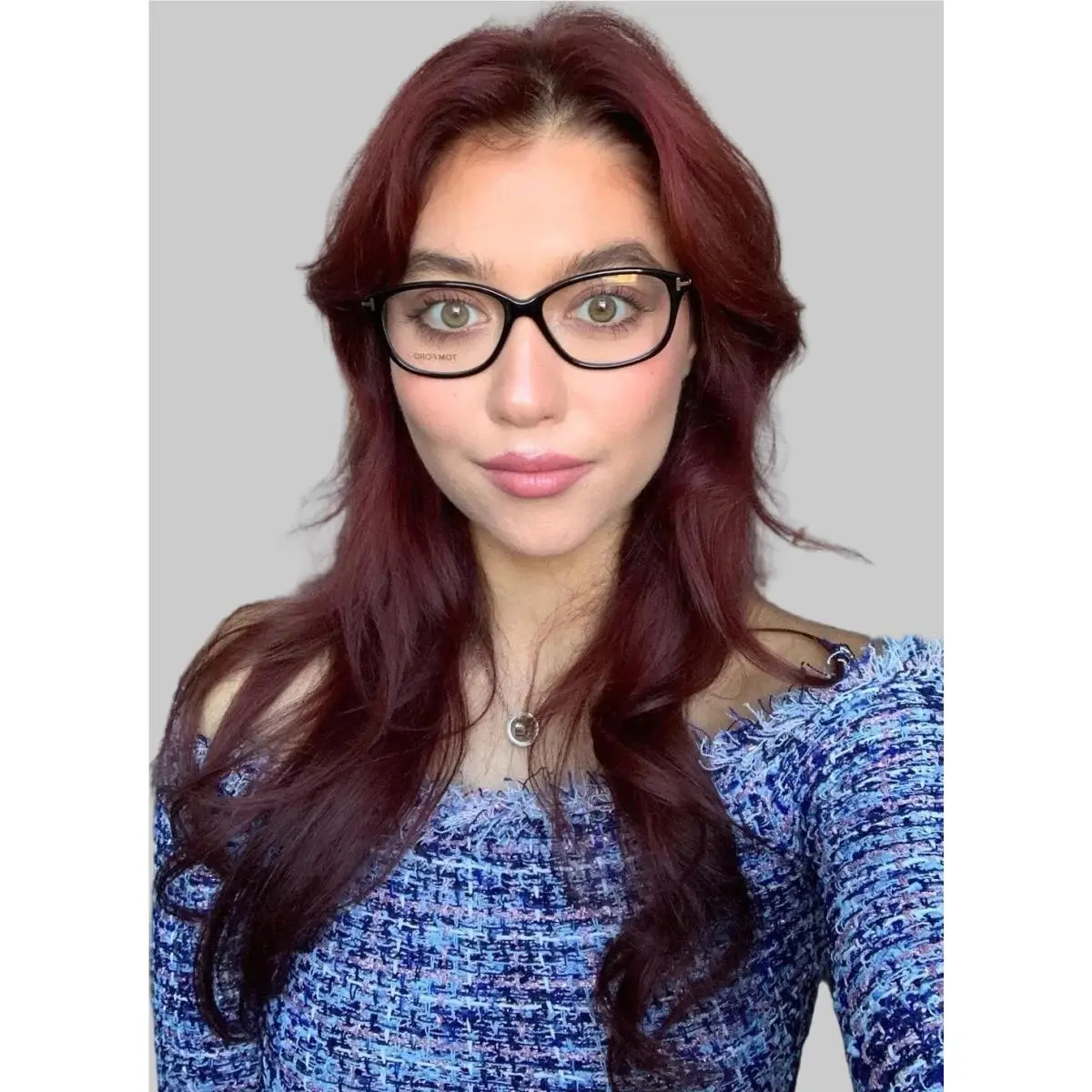 Tom Ford TF0015316 54mm Black Women`s Eyeglasses Frame Italy