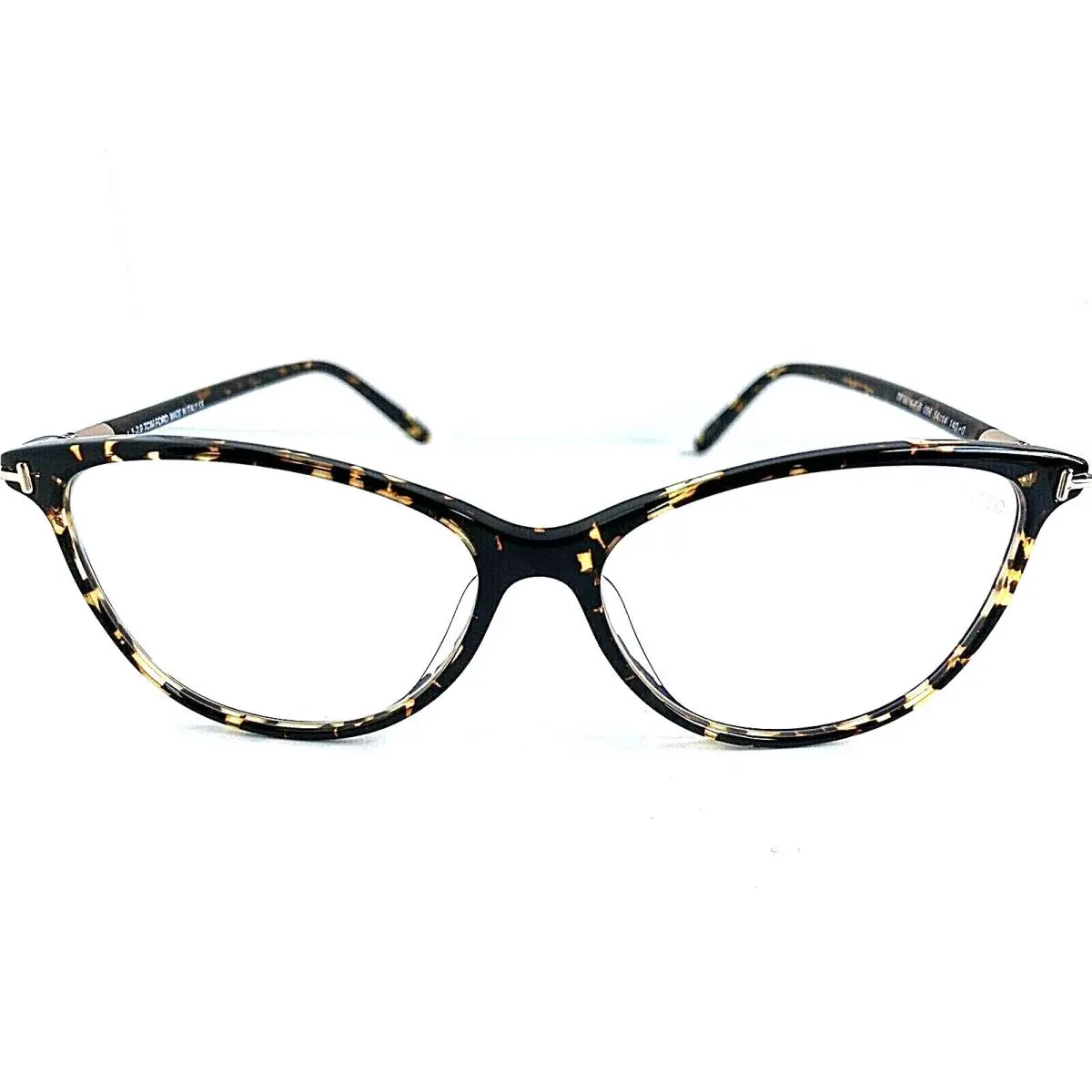 Tom Ford TF5616-F-B/V 056 Tortoise 54mm Cat Eye Women Eyeglasses Frame