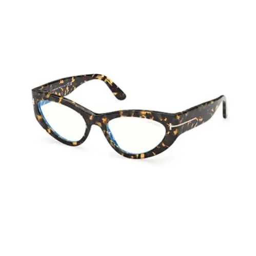 Tom Ford FT6134 B 055 Coloured Havana Cat Eye 55mm Women`s Eyeglasses