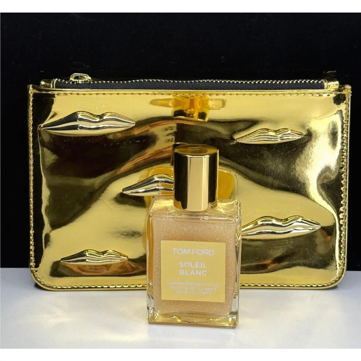 Tom Ford Soleil Blanc Shimmering Body Oil 1.5 oz/45 ml Value Set