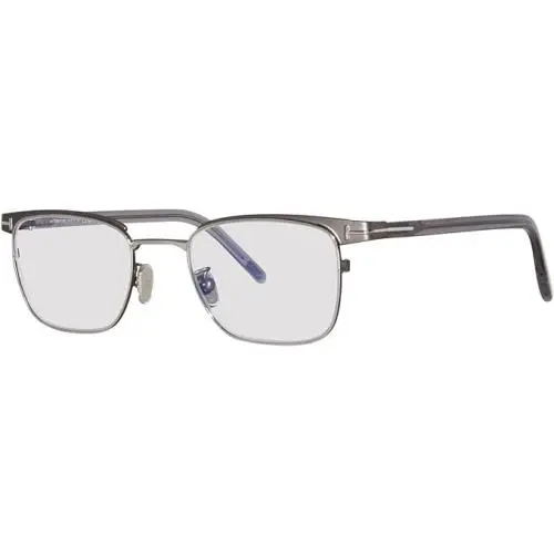 Tom Ford Eyeglasses w Soft Case - FT5854DB 008 - Matte Gunmetal 49-20-145