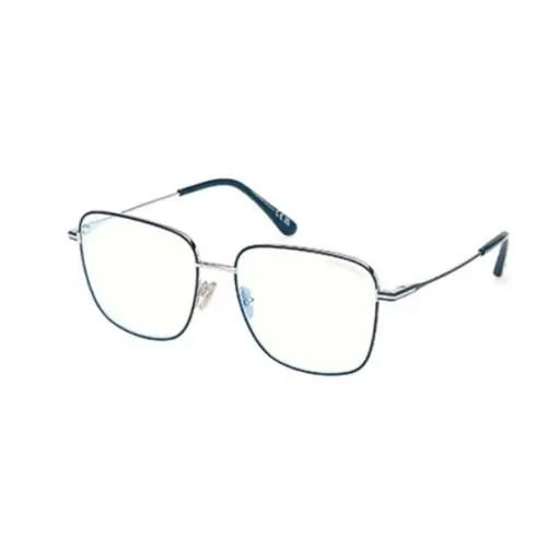 Tom Ford FT6136 B 087 Shiny Turquoise Square 56mm Women`s Eyeglasses