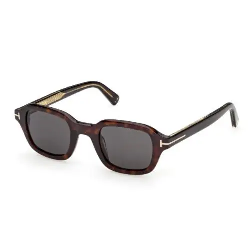 Icon TI0021 52A Dark Havana/smoke 46mm Men`s Sunglasses by Tom Ford