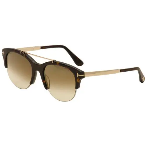 Sunglasses TF 517 Adrenne Shy Havana gd Mir 55-19-140 TF517-52G by Tom Ford