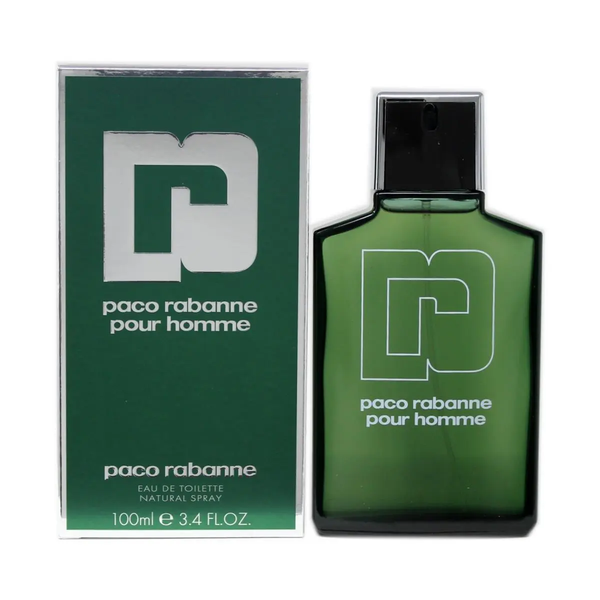 Paco Rabanne Pour Homme Eau DE Toilette Natural Spray 100 ML/3.4 Fl.oz