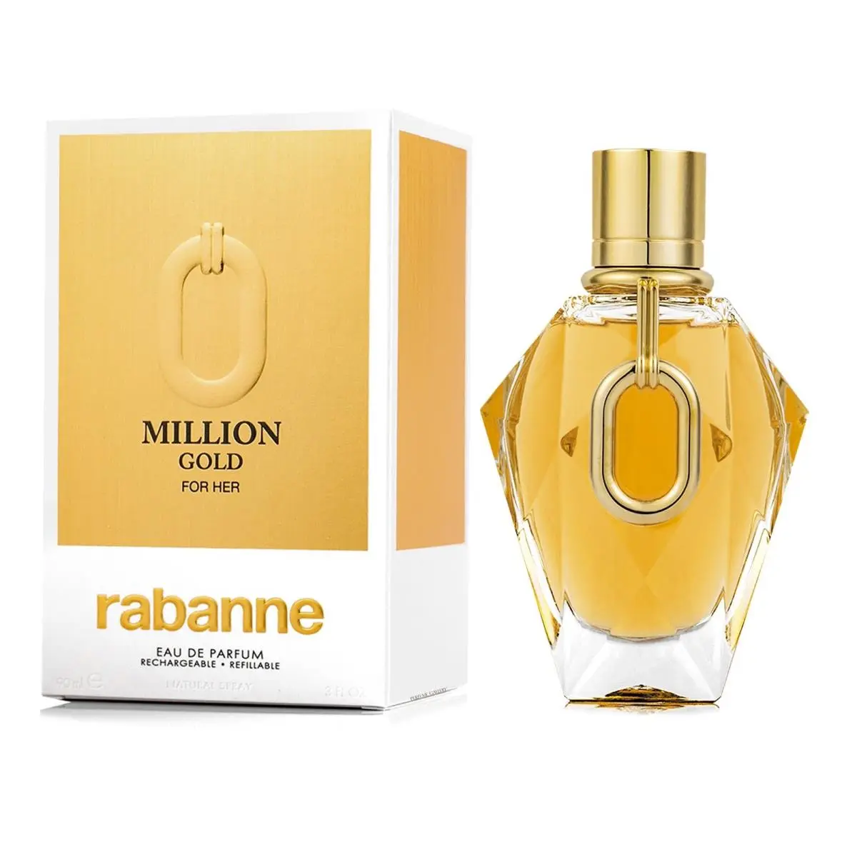 Ladies Million Gold Edp Spray 3.0 oz Fragrances 3349668630264 by Paco Rabanne