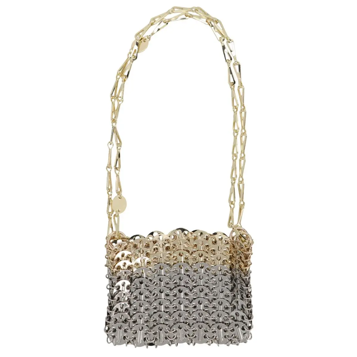 Paco Rabanne Multicolor Brass Shoulder Bag