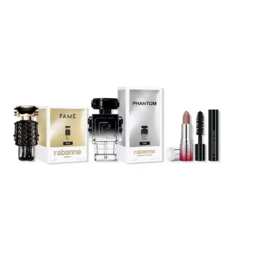 Paco Rabanne Fame Perfum Phantom Elixir Rockstar Mascara Famous Lipstick