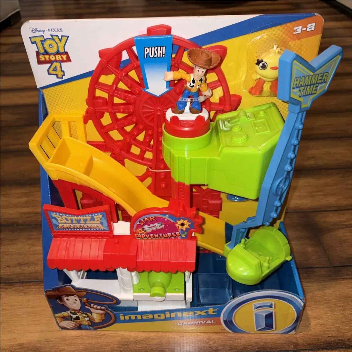 Toy Story 4 Fisher-price Imaginext Playset Featuring Disney Pixar Carnival