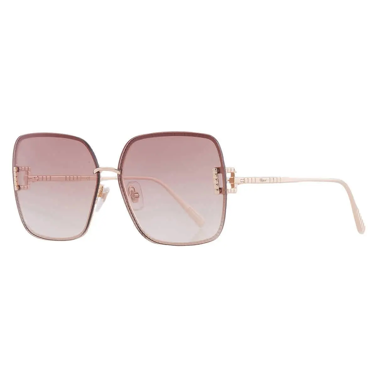 Pink Gradient Square Ladies Sunglasses SCHF72M 300X 62 SCHF72M 300X 62 by Chopard
