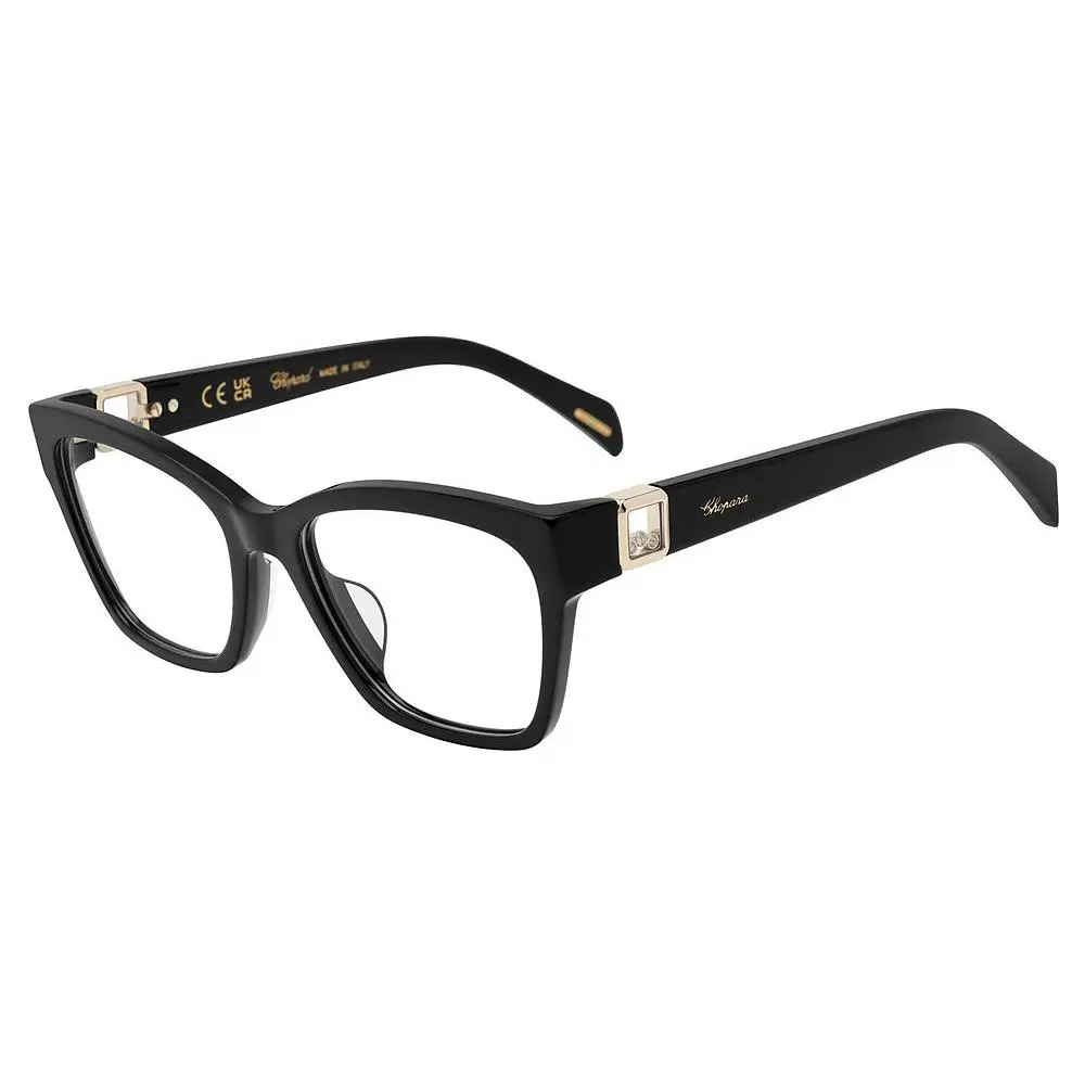 VCH401 Eyeglasses Eye Glasses 0700 Shiny Black 54mm Unisex by Chopard