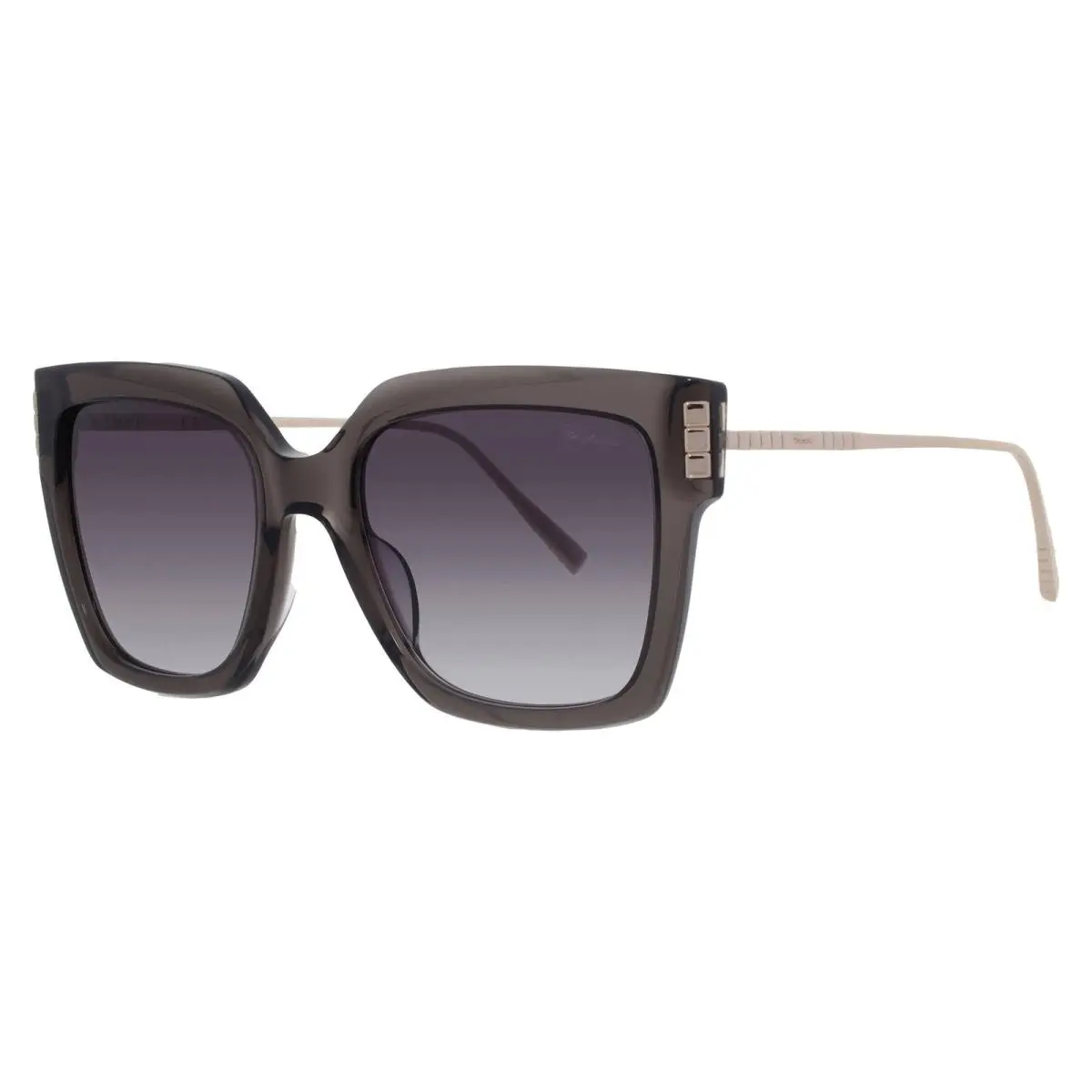 Chopard Grey Gradient Square Ladies Sunglasses SCH353M 0840 54 SCH353M 0840 54