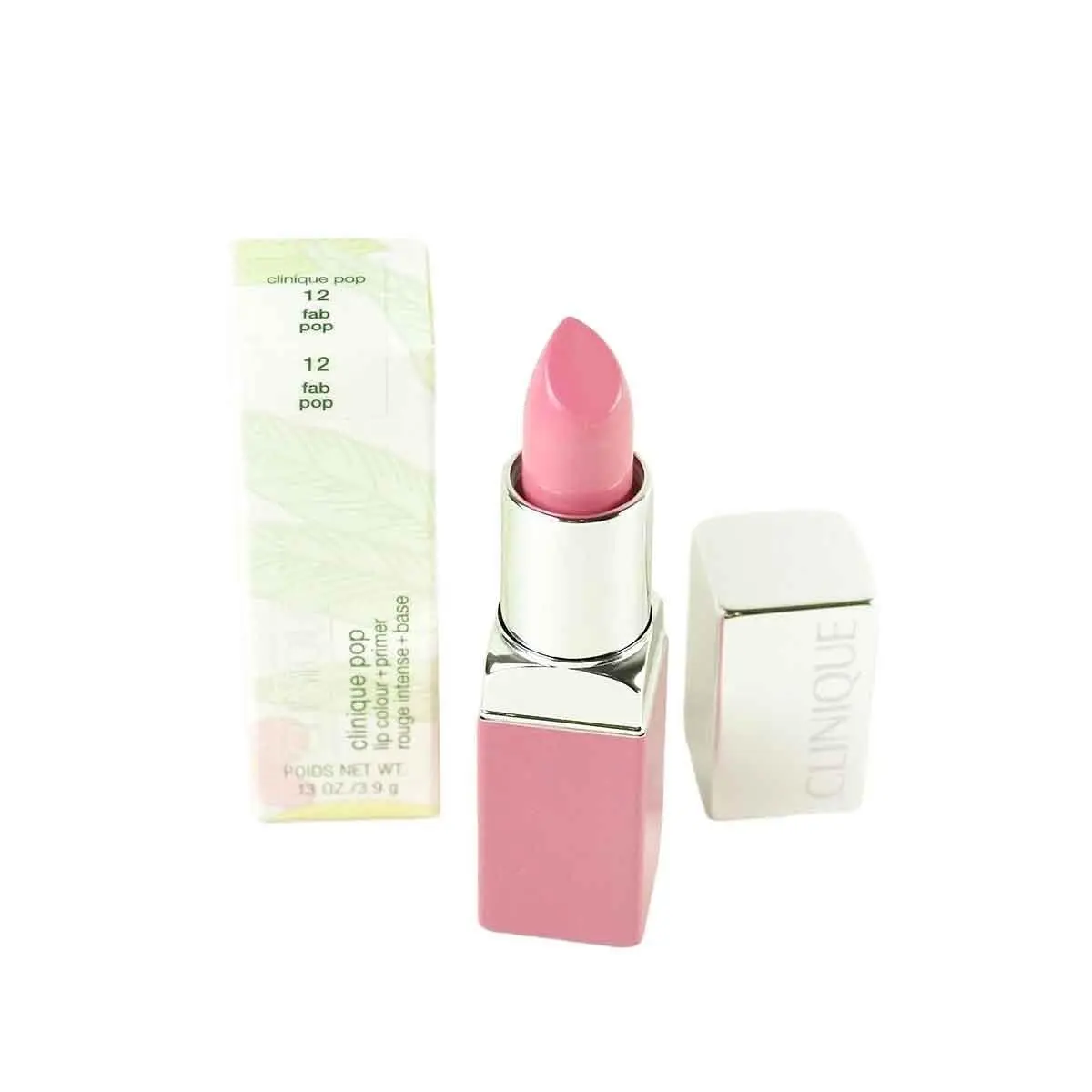 Clinique Pop Lip Colour + Primer 12 Fab Pop Lipstick 0.13 oz/3.9 G