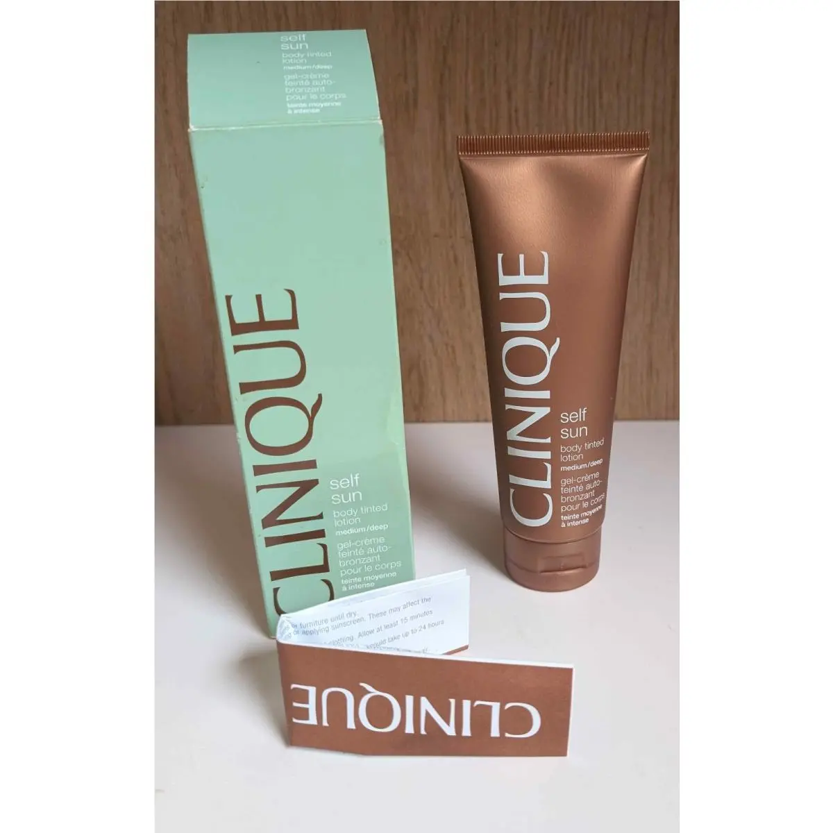 Clinique Self Sun Body Tinted Lotion Medium/deep 4.2oz