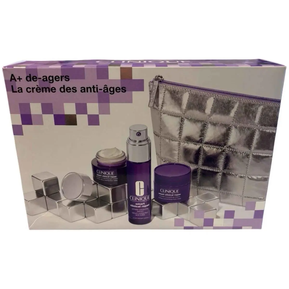 Clinique A+ De Agers Anti Aging 4pc Skincare Set